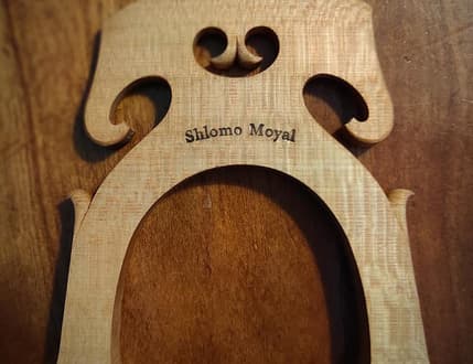 Image 3 for שלמה מויאל, בונה כינורות - Shlomo Moyal, Luthier